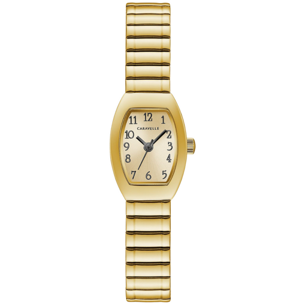 Caravelle Gold Tone Watch
