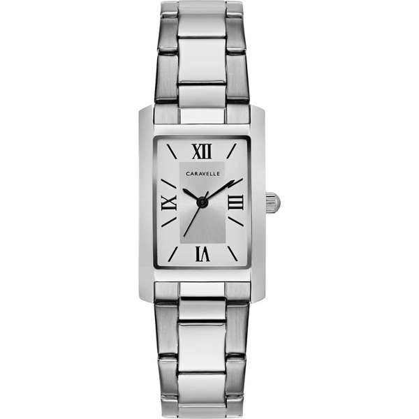 Caravelle Dress Rectangle Face Watch