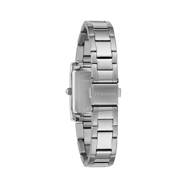 Caravelle Dress Rectangle Face Watch