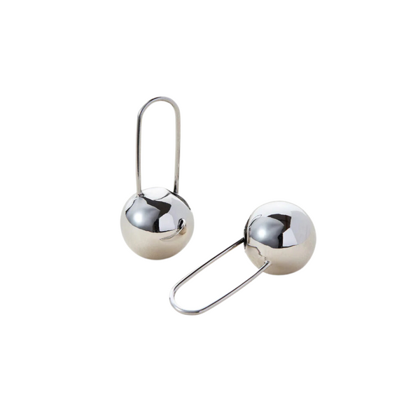 Jenny Bird Celeste Earrings in Rhodium
