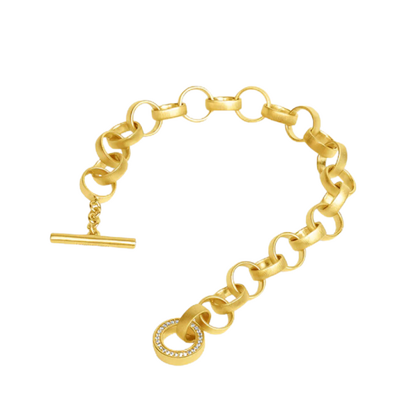 Dean Davidson Statement White Topaz Bracelet
