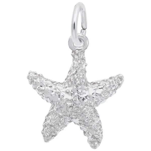 Sterling Silver Starfish Charm