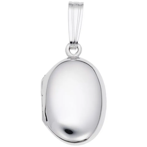 Sterling Silver Oval Locket