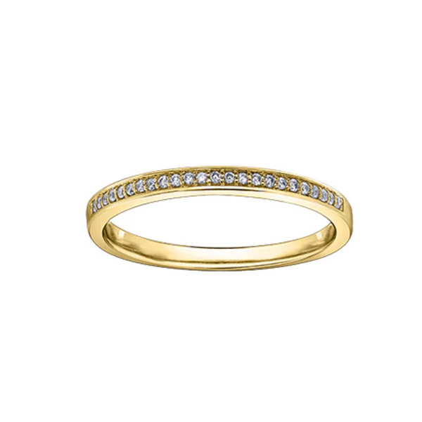 10K Yellow Gold Chi Chi Diamond Band