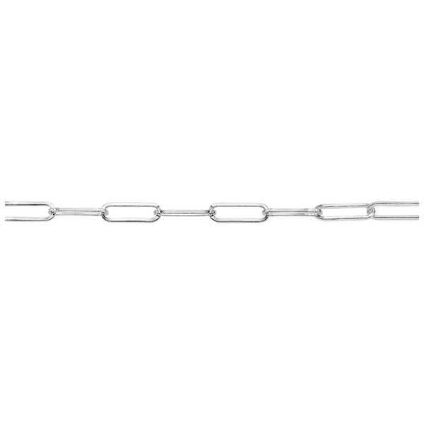Sterling Silver 7.5" Paperclip Link Bracelet