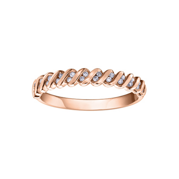 10K Yellow Gold Chi Chi Honeycomb Diamond Ring