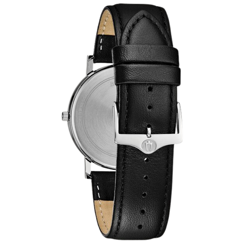 Bulova American Clipper Leather Strap Watch
