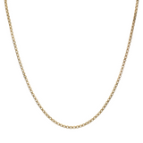 10K Yellow Gold 20" Box Link Chain