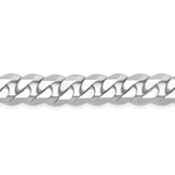 10K White Gold 20" Curb Chain