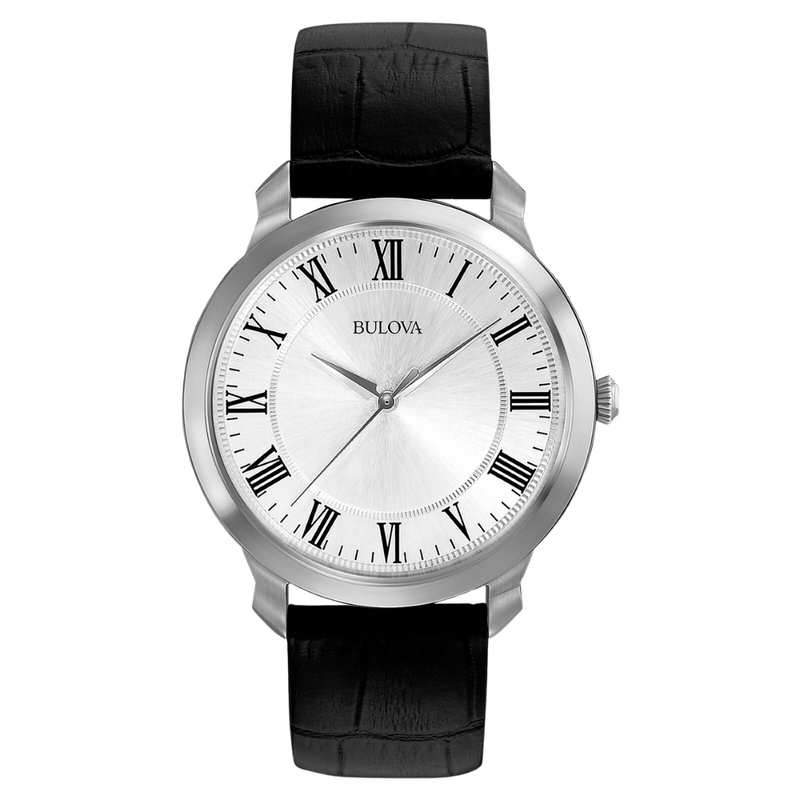 Bulova Classic Watch with Leather Strap