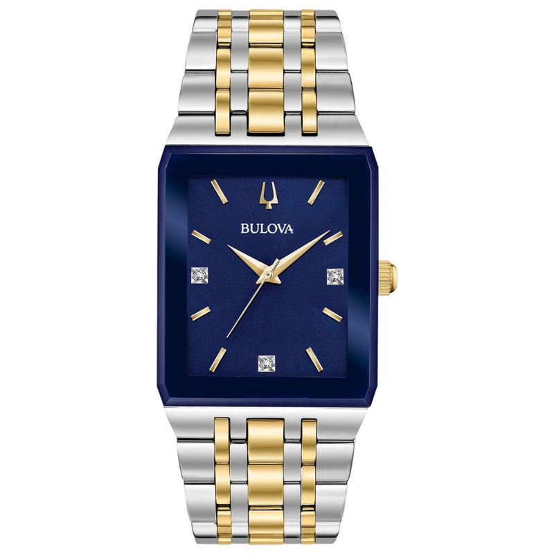 Bulova top square face