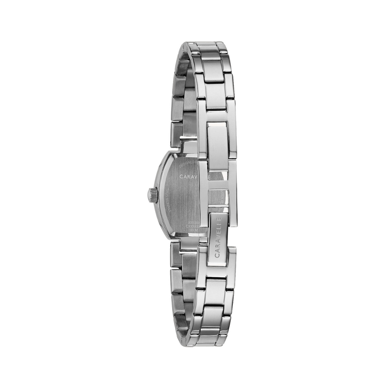 Caravelle Dress Silver Tone Watch
