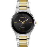 Caravelle Modern Two Tone Watch