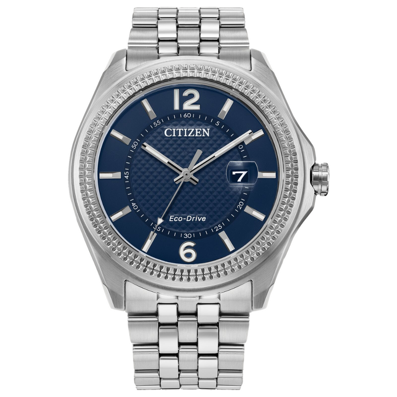 Blue citizen eco drive watch hot sale