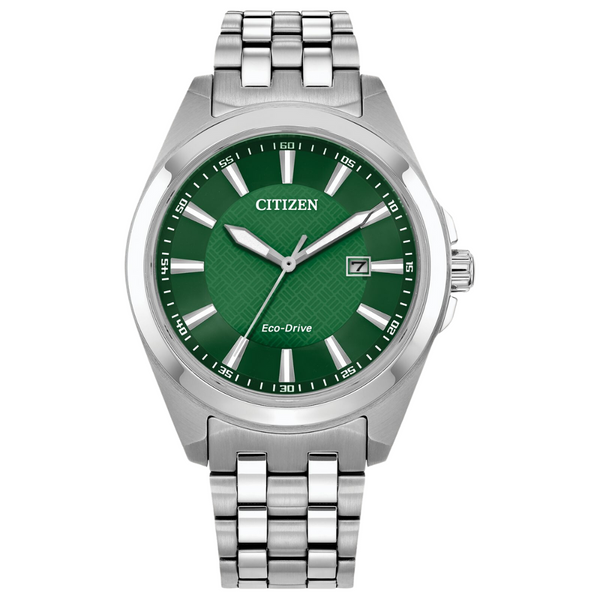 Citizen Peyten Eco Drive Green Dial Watch Inglis Jewellers