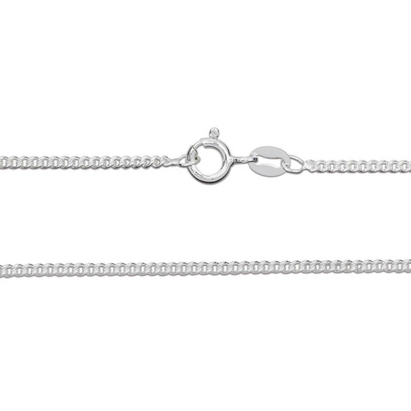 Sterling Silver 18" Lite Curb Chain