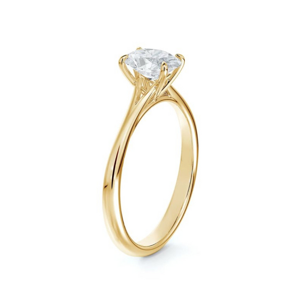 Forevermark Yellow Gold 2.01ct Cushion Diamond Ring