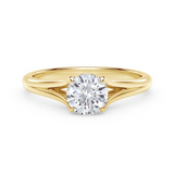 Forevermark 14K Yellow Gold .66ctw Round Brilliant Diamond Solitaire Ring