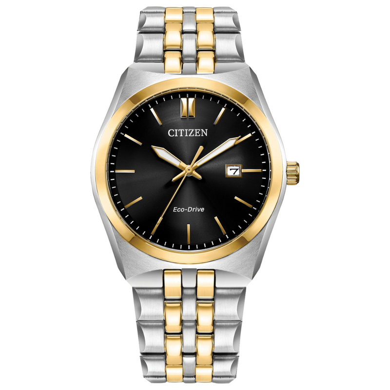 Citizen Corso Eco Drive with Black Dial Watch