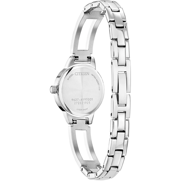 Citizen Quartz White Dial Bangle Watch