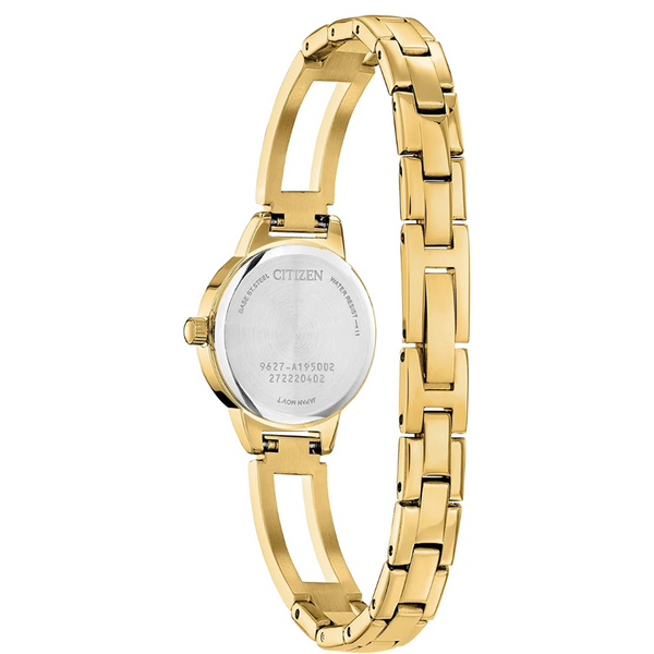 Citizen Quartz Black Dial Bangle Watch