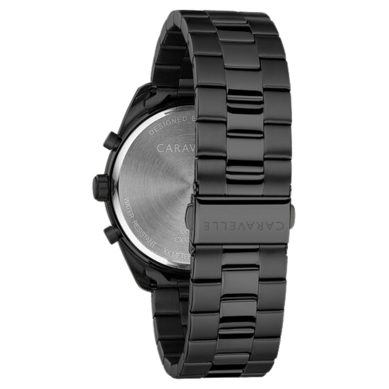 Caravelle Sport Watch with Black Dial