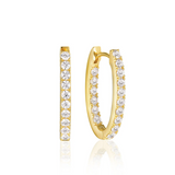 Sif Jakobs 18K Gold Plated Ellisse Piccolo Inside Out Earrings
