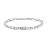 14K White Gold 5.00ctw Diamond Tennis Bracelet