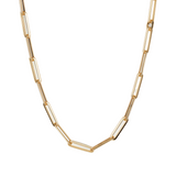 Jenny Bird Stevie Chain Necklace in High Polish Gold