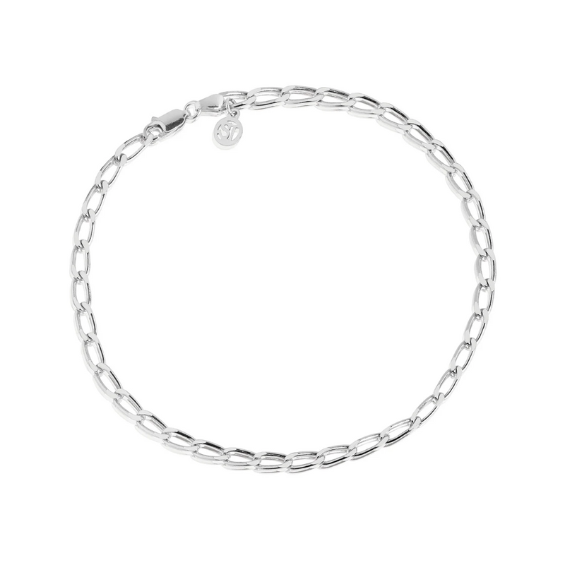 Sif Jakobs Sterling Silver Cheval Anklet
