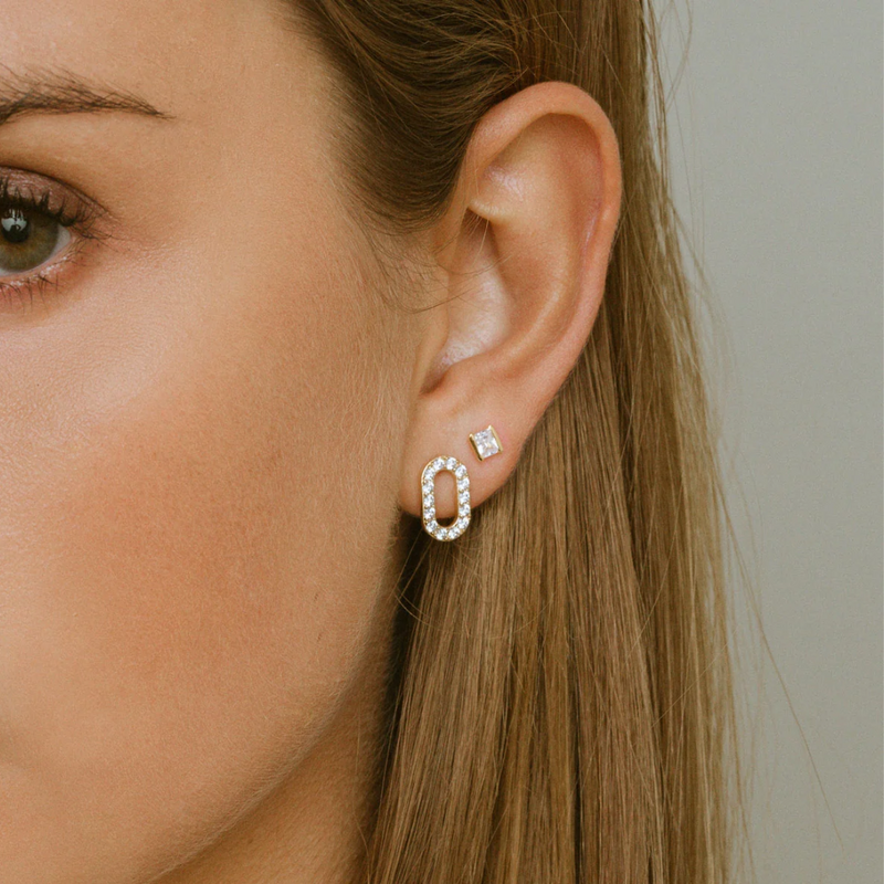 Sif Jakobs Sterling Silver 18K Yellow Gold Plated Capizzi Earrings