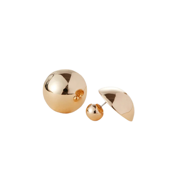 Jenny Bird Aurora Earrings in High Polish Gold