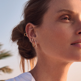 Sif Jakobs Sterling Silver Double Hoop Earrings