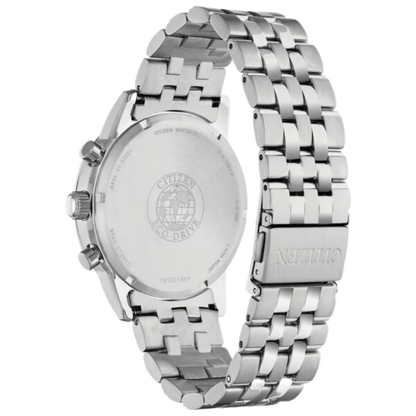Citizen Corso Eco-Drive Black & Stainless Steel Watch
