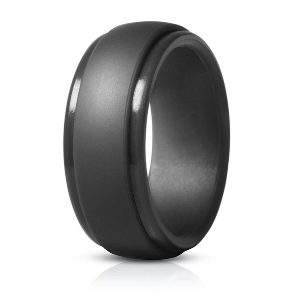 Black Edge Silicone Ring RS7