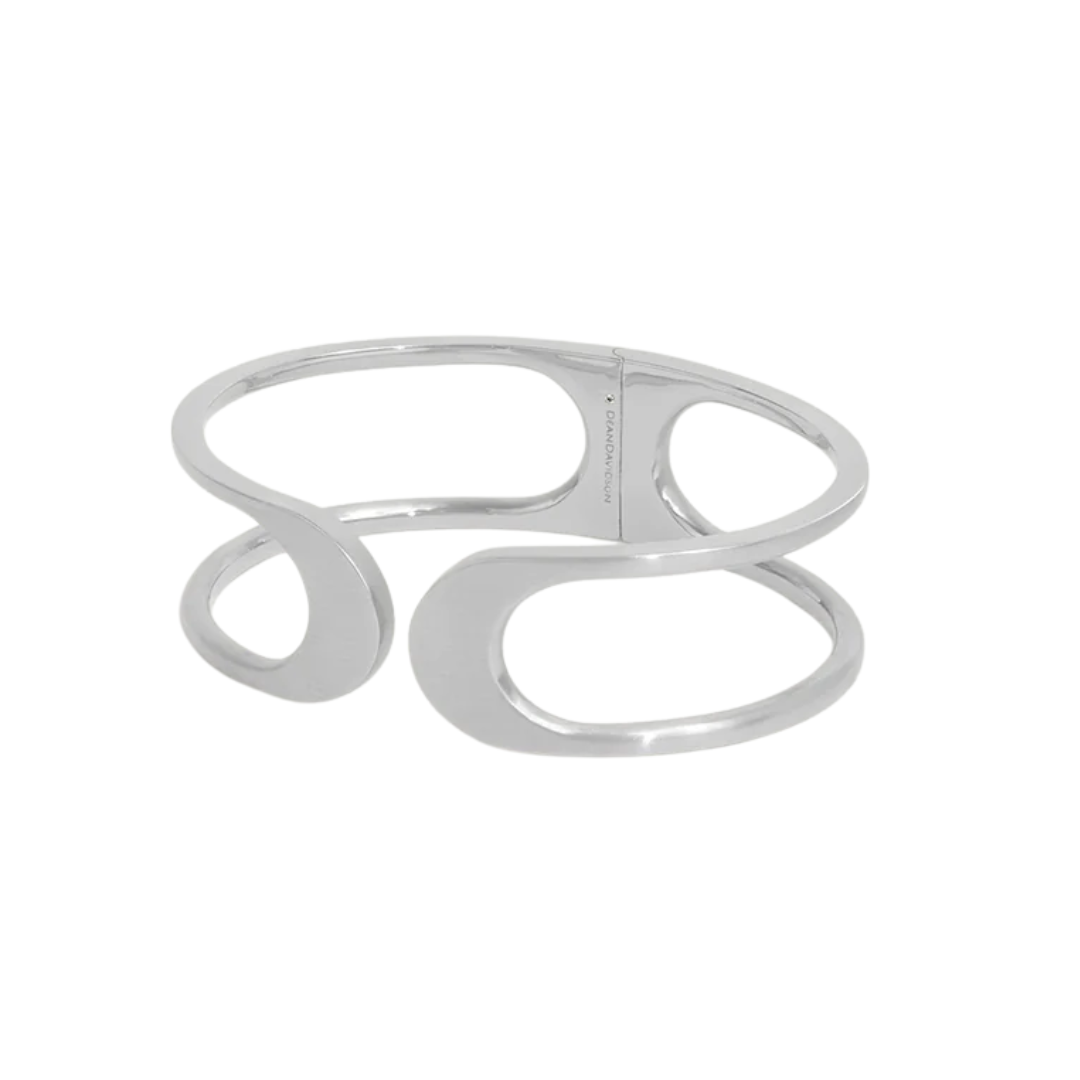 Dean Davidson Rhodium Plated Crosby Midi Cuff