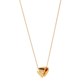 Jenny Bird Rio Pendant Necklace in High Polish Gold