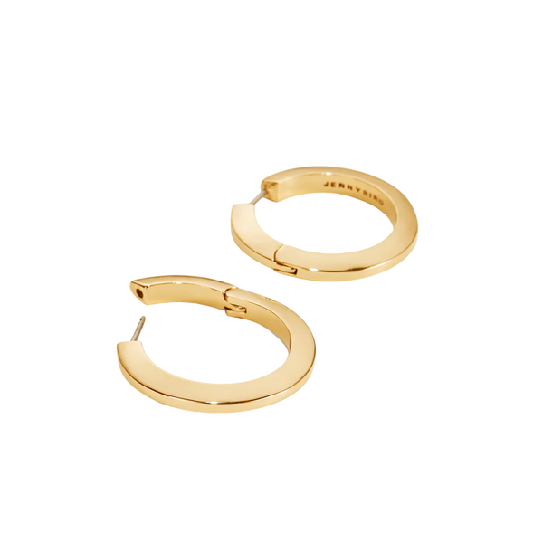 Jenny Bird Toni Hinged Gold Hoop Earrings