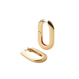 Jenny Bird Mega U-Link Gold Earrings