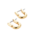 Jenny Bird Balloon Link Detachable Two Tone Earrings