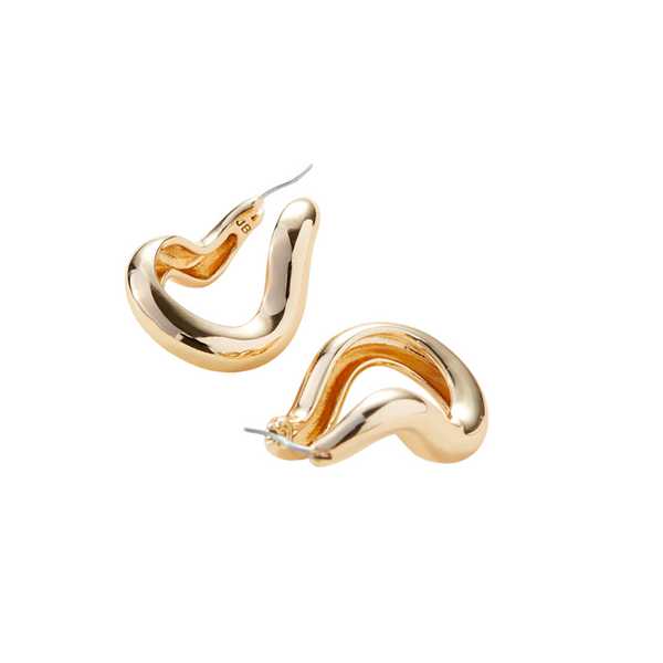 Jenny Bird Gala Gold Hoops