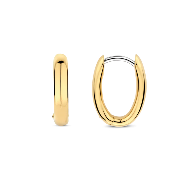 TI SENTO Oval Small Hoops