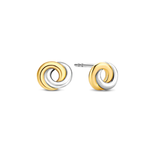 TI SENTO Double Circle Knot Studs