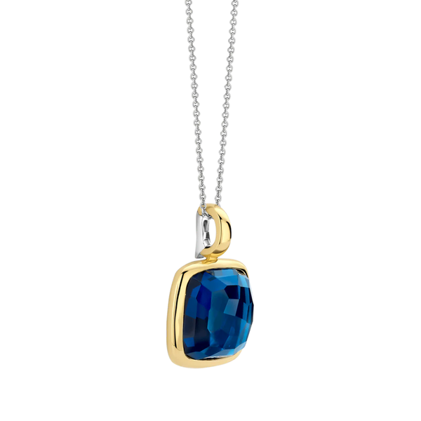 TI SENTO Blue Gemstone Pendant on a Chain