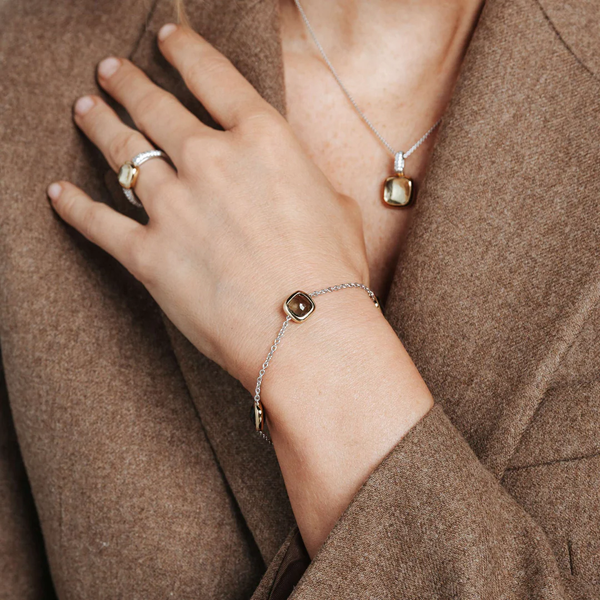 TI SENTO Multi Gemstone Bracelet