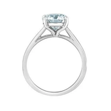 14K White Gold 2.03ct Lab Grown Diamond Solitaire Ring