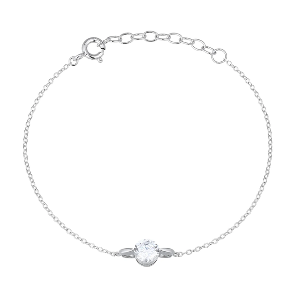 Sterling Silver Reign Diamondlite Cubic Zirconia Bracelet