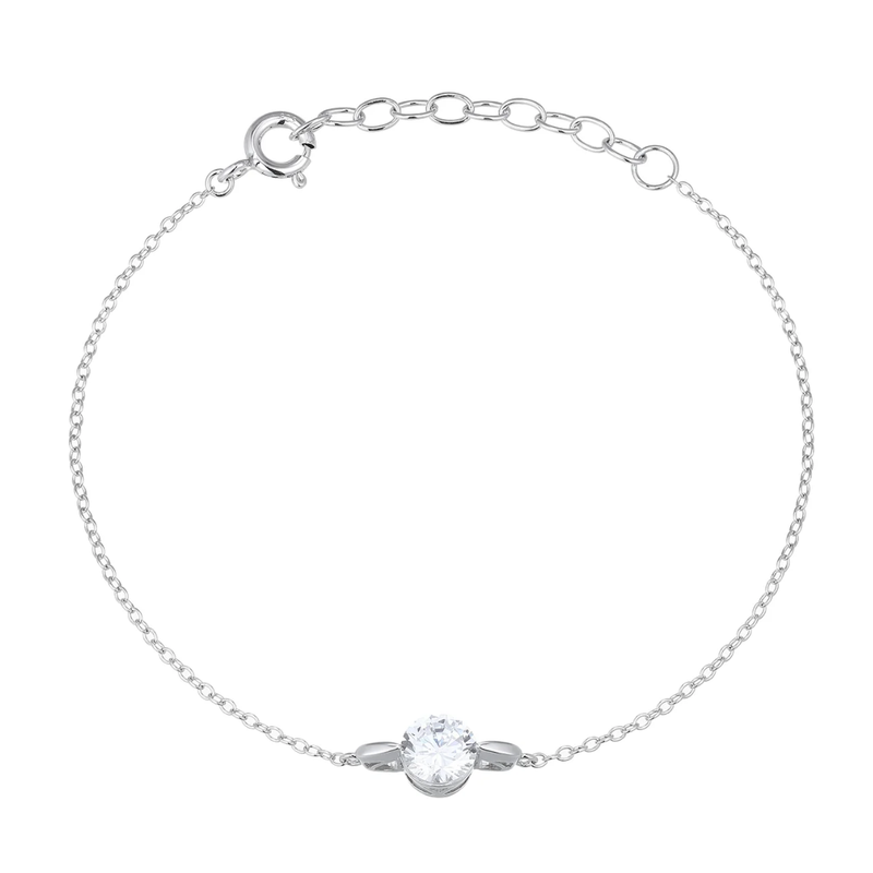 Sterling Silver Reign Diamondlite Cubic Zirconia Bracelet