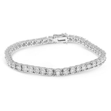 14K White Gold 2.00ctw Illuminaire Diamond Tennis Bracelet