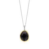 TI SENTO Bezel Oblong Pendant Necklace